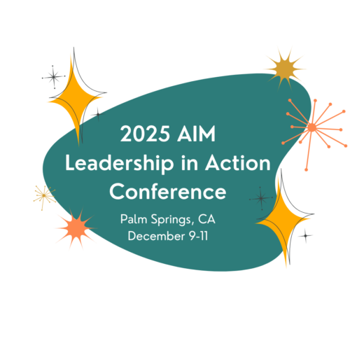 2025 AIM Leadership in Action Conference Logo